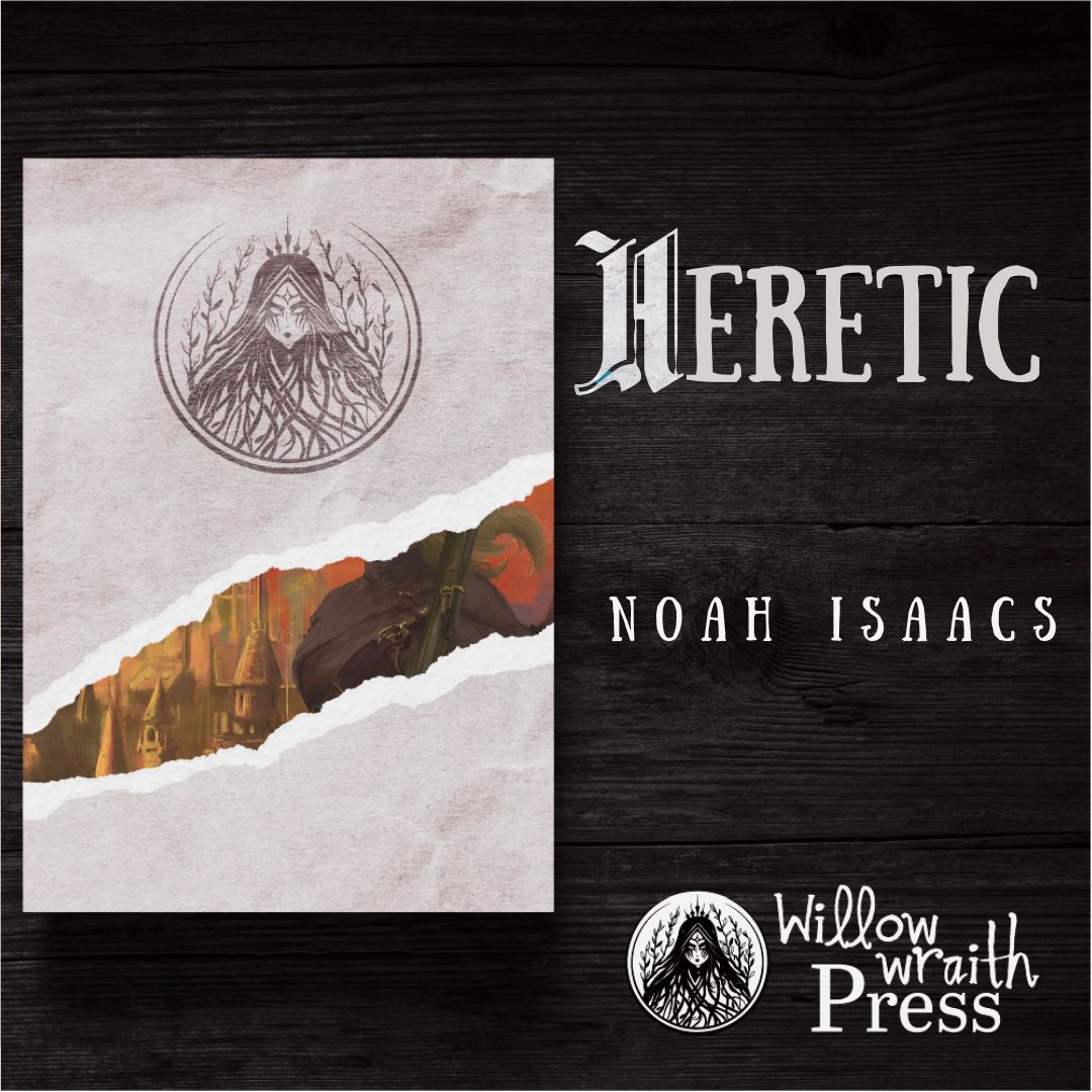Cover Reveal: Heretic by Noah Isaacs